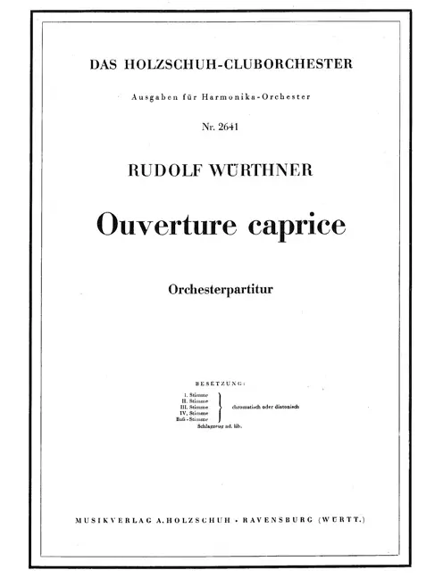 Ouvertüre Caprice
